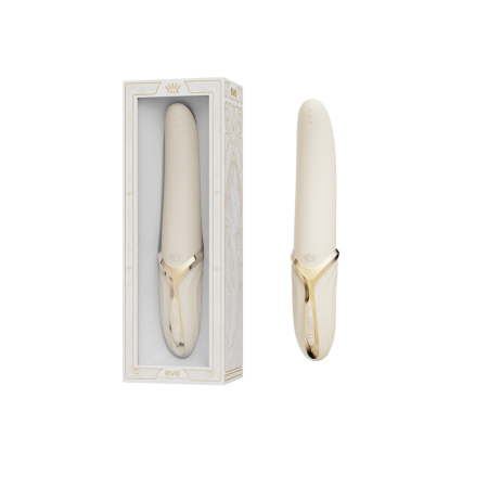 Eve Ivory White Intimate Silicone Machine with Dual Motor & Heating System