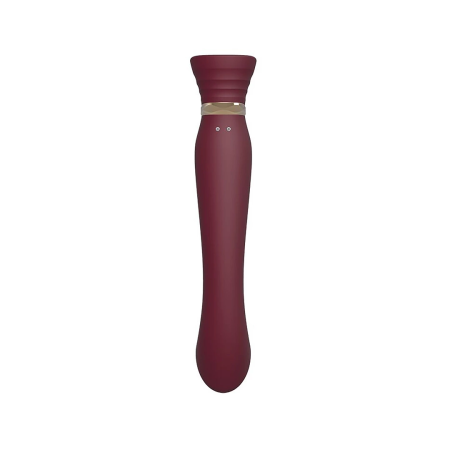 ZALO Queen PulseWave G-Spot System - Elegant Gold & Swarovski Detail
