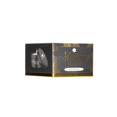 Le Desir Massage Candle Rose Scented 80g - Aromatic Wax for Relaxing Rituals