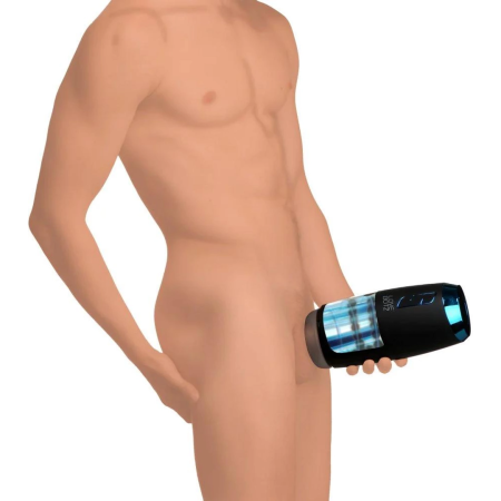 XR Brands The Milker Slider Black - Automatic Stroking Device, IPX6