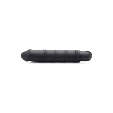 BANG XL Bullet Multi-Speed System with Swirl Silicone Sleeve, Black
