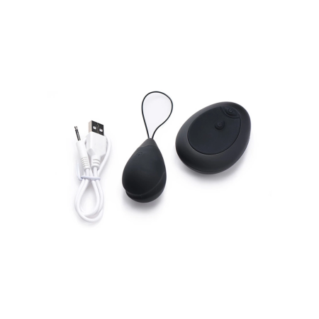 Bang! Silicone Vibrating Egg 10 Modes Purple IPX5 Wireless USB Rechargeable