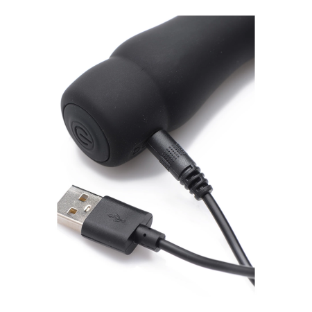 XR Brands Master Series Intimate Vibrating Urethral Device Silicone Black