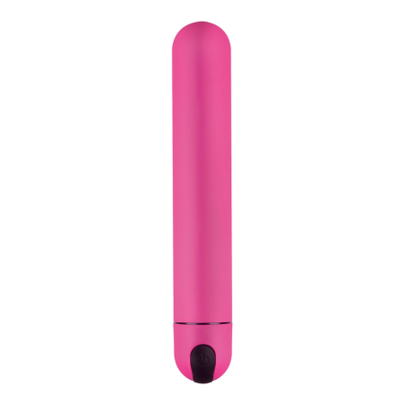 XR Brands XL Bullet Vibrator Rechargeable Waterproof Black ABS