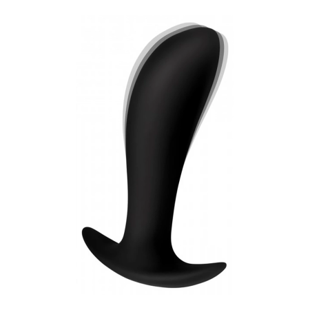 XR Brands Silicone Intimate Wellness Device Remote Control Black