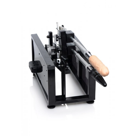 Athena Ultimate Intimate Machine with Adjustable Dual Rods & Remote, Black