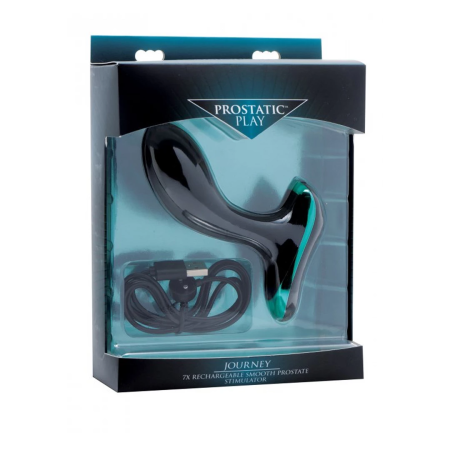 XR Brands Prostatic Play Journey Rechargeable Silicone Prostate Massager