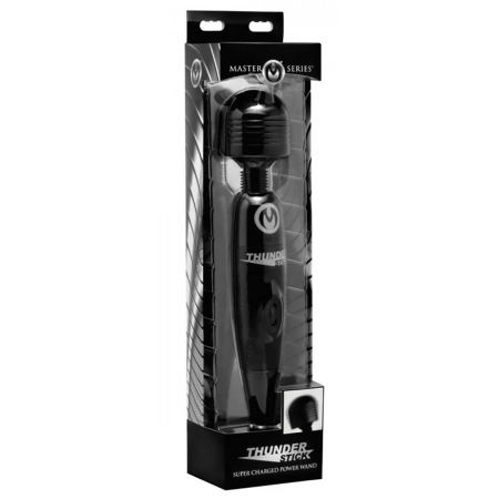 Thunder Stick Extreme Power Wand Massager - Variable Speed, Black