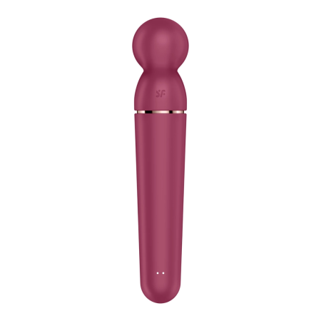 Satisfyer Planet Wand-er Berry & Rosegold Massager - 10 Modes, Waterproof