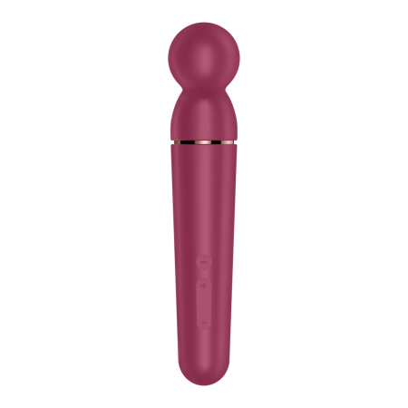 Satisfyer Planet Wand-er Berry & Rosegold Massager - 10 Modes, Waterproof