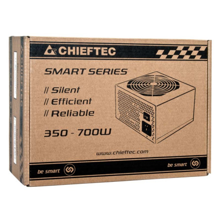 Chieftec Smart GPS-600A8 maitinimo blokas 600 W Juodas