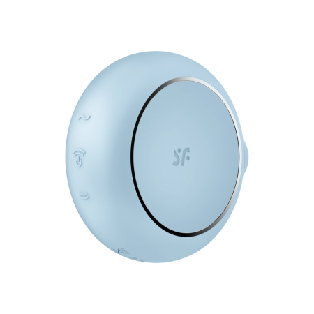 Satisfyer Pro To Go 3 Dual Air Pulse & Vibration Compact Device, Black