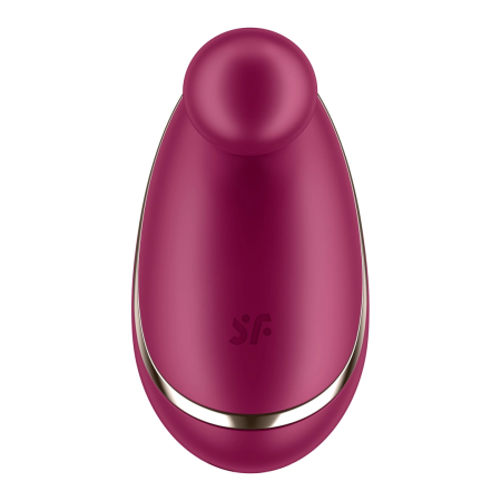 Satisfyer Spot On 1 Berry - Precision Silicone Intimate Device, 12 Modes