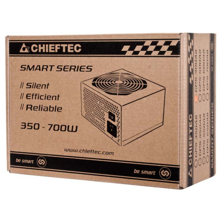 Chieftec Smart GPS-600A8 maitinimo blokas 600 W Juodas