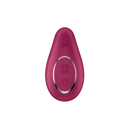 Satisfyer Dipping Delight Lay-On Vibrator Silicone Pink Rechargeable