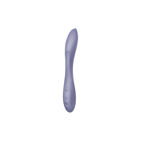Satisfyer G-Spot Flex 2 Flexible Dual Motor Silicone Massager, Purple