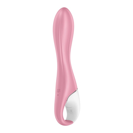 Satisfyer Air Pump Vibrator 2 Light Red - Inflatable Silicone Model