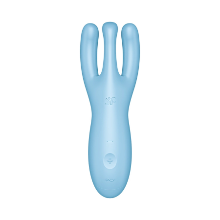 Satisfyer Threesome 4+ Lay-On Intimate Device with App Control Pink