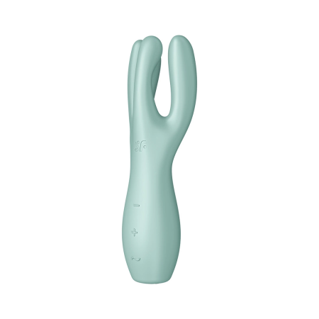 Rocks Off Threesome 3 Lay-On Multi-Zone Vibrator, Silicone, Pink