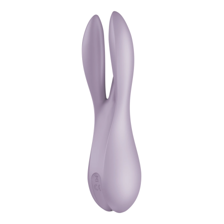 Rocks-Off Threesome 2 Vibrator - Triple Motor Flexible Silicone Massager
