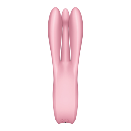 Satisfyer Threesome 1 Intimate Massage Device with 3 Motors Pink