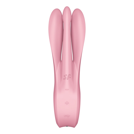 Satisfyer Threesome 1 Intimate Massage Device with 3 Motors Pink