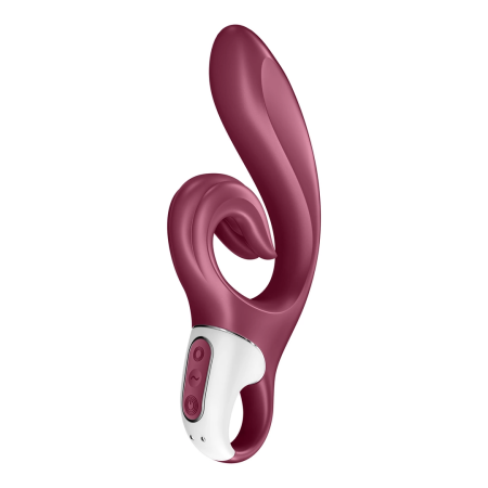 Love Me Dual Motor Silicone Intimate Massager Pink Rechargeable IPX7