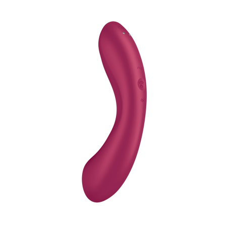 Satisfyer Curvy Trinity 1 Red Multi-Function Air Pulse Vibrator