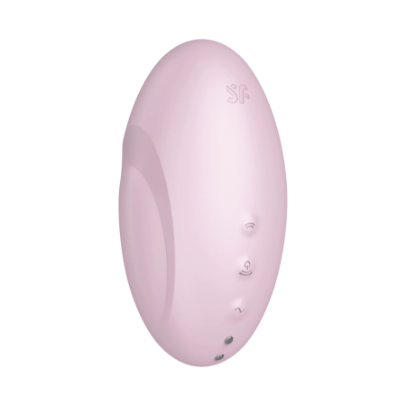 Satisfyer Vulva Lover 3 Dual Air Pulse System, Compact, Pink, Silicone