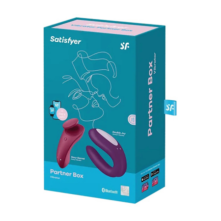 Satisfyer Partner Box 1 - Intimate Toy Set with Bluetooth & App Control