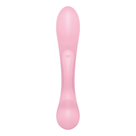 Satisfyer Triple Oh Flexible Silicone Rabbit System, Rechargeable IPX7