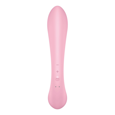 Satisfyer Triple Oh Flexible Silicone Rabbit System, Rechargeable IPX7