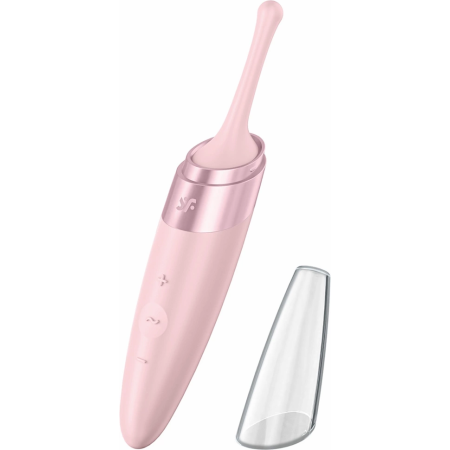 Satisfyer Twirling Delight - Precision Tip Vibrator, Pink, USB Rechargeable