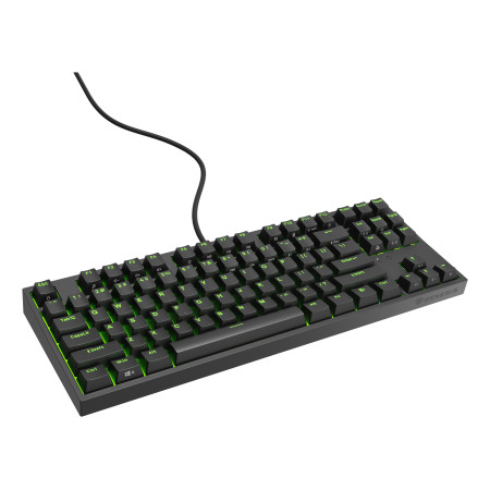 GENESIS Thor 404 TKL žaidimų klaviatūra USB QWERTY Juoda