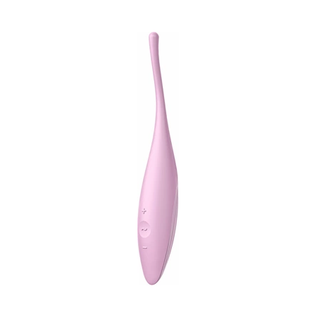 Satisfyer Twirling Joy Precision Tip Vibrator Pink USB Rechargeable