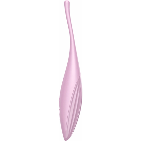 Satisfyer Twirling Joy Precision Tip Vibrator Pink USB Rechargeable