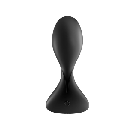 Satisfyer Trendsetter Vibrating Plug App-Controlled Silicone Black