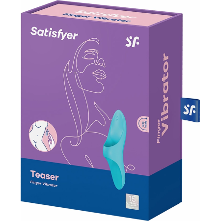 Satisfyer Teaser Finger Vibe - Compact Rechargeable Silicone Model