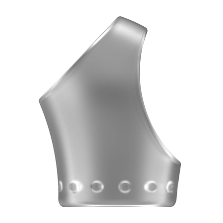 Shots No.45 Silicone Support Ring with Dual Ball Strap Black