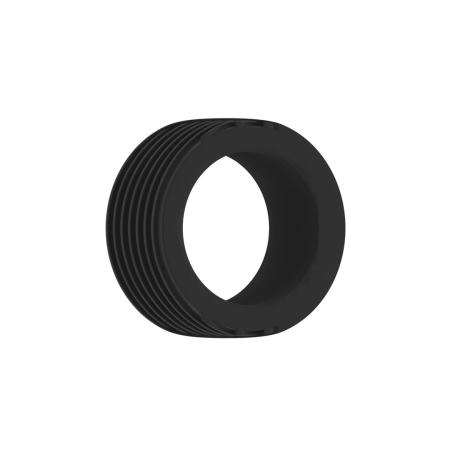Shots No.42 Adjustable Intimate Ring TPE Black