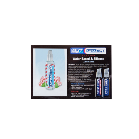 Swiss Navy Intimate Gel Lubricant Peppermint 5ml - Refreshing Flavored Formula