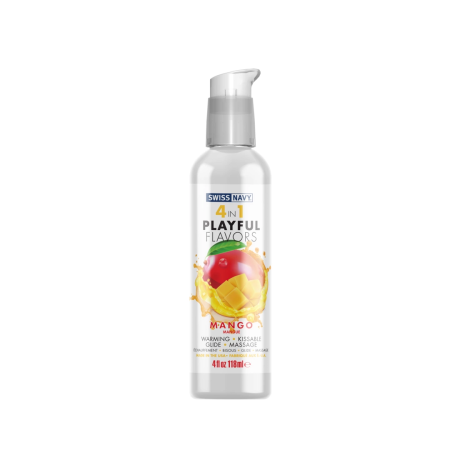 Swiss Navy 4-in-1 Mango Flavored Intimate Gel 118ml
