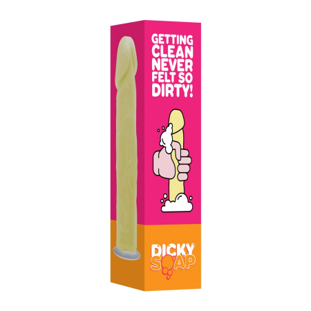 Shots Dicky Soap Fun Gag Soap with Suction Cup, Pink, 17 cm