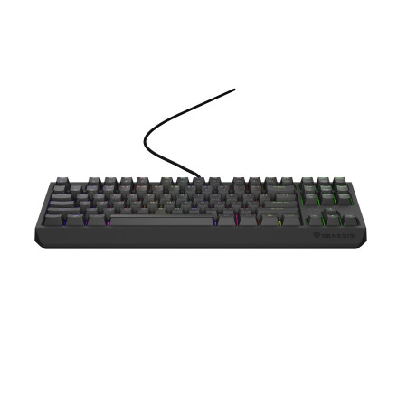 GENESIS Thor 230 TKL žaidimų klaviatūra USB + RF belaidė + Bluetooth QWERTY Juoda
