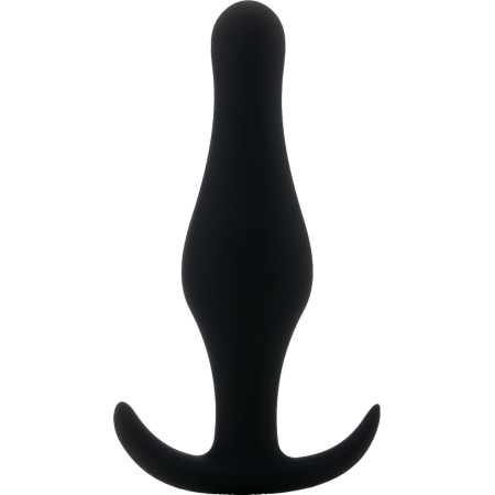 Sinner Gear Anal Plug Small with Ergonomic Handle Black 4.6 Inch