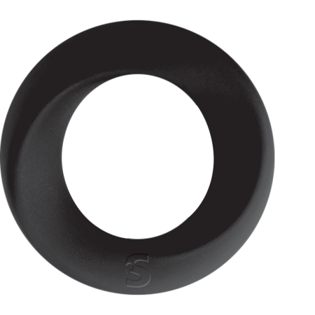 Endless Silicone Support Ring Regular Black - Flexible Comfort Fit