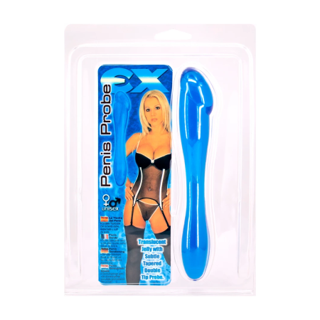 Seven Creations Blue Probe Vibrating Intimate Device 21 cm