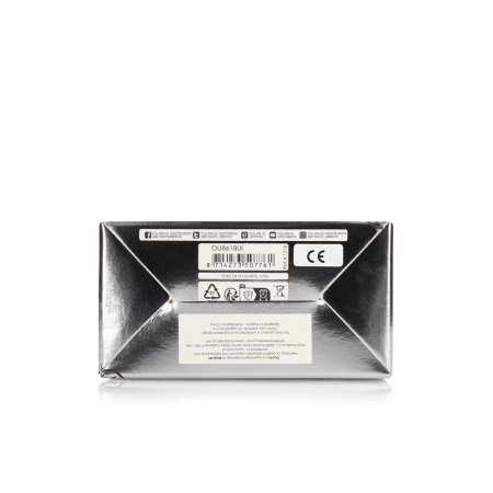 Shots Dual Vibrating Silicone Adjustable Strap-On Black 10-Speed