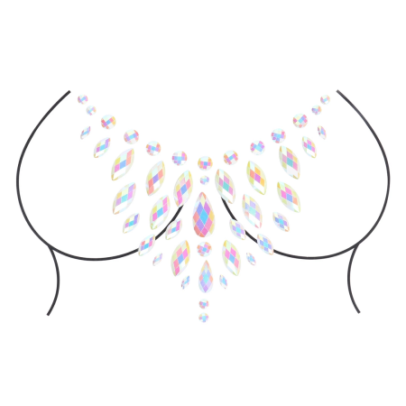 Rianne S Chest Bling Stickers Glow-in-the-Dark Body Accents