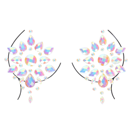 Rimba Body Jewelry Stickers Glow-in-the-Dark, Self-Adhesive, 2 pcs